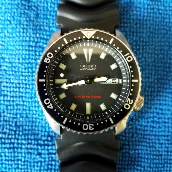 seiko men's skx007k diver's automatic watch